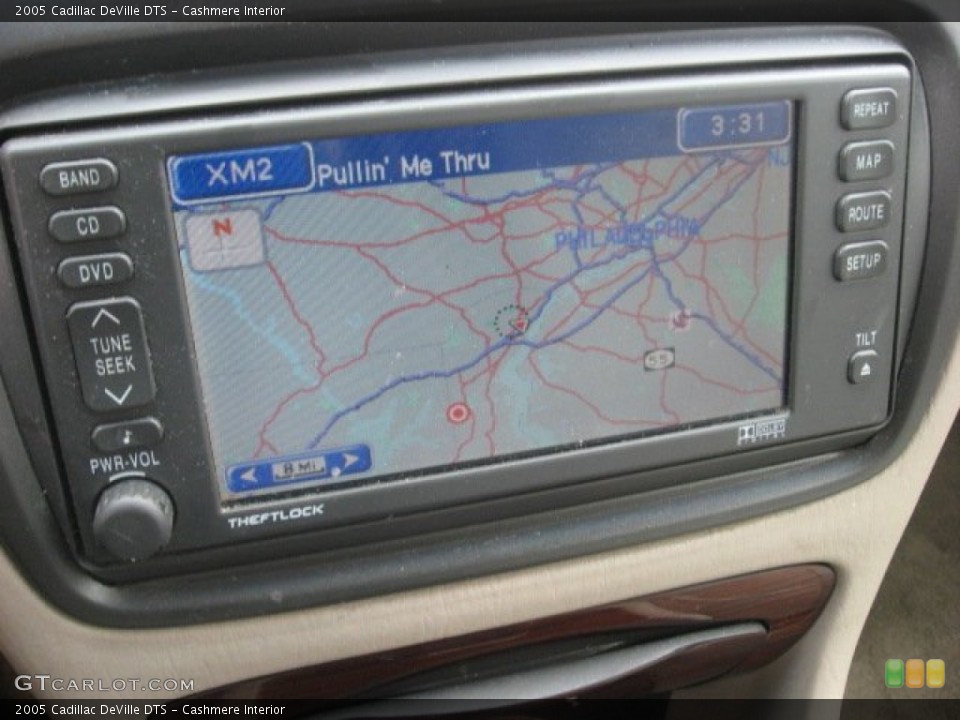 Cashmere Interior Navigation for the 2005 Cadillac DeVille DTS #55893202