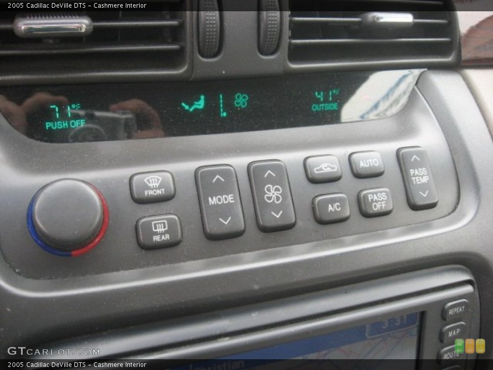 Cashmere Interior Controls for the 2005 Cadillac DeVille DTS #55893211