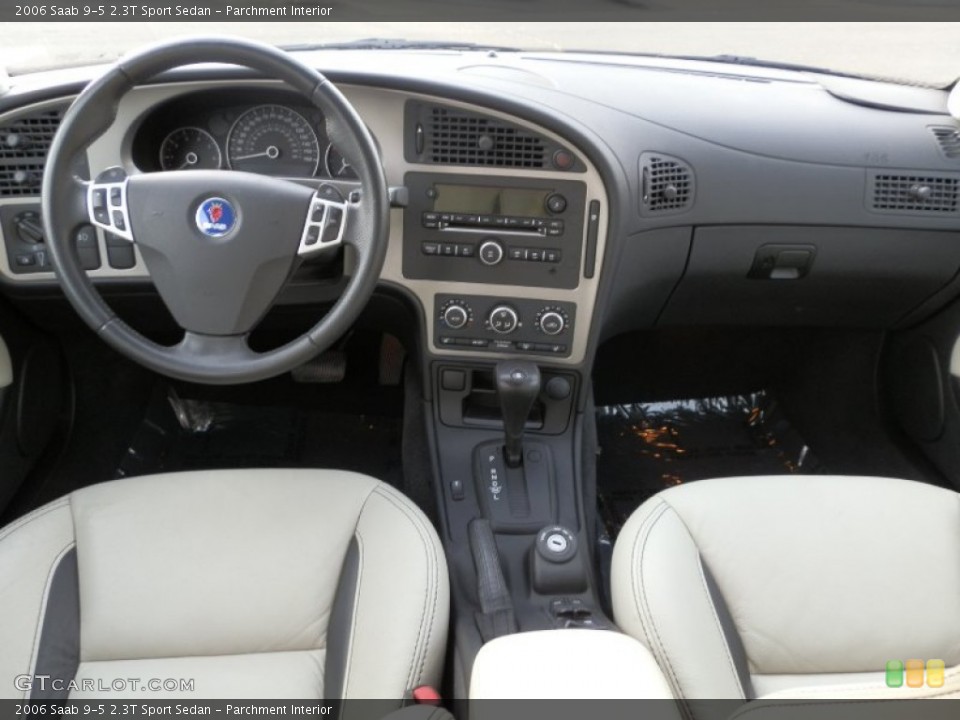 Parchment Interior Dashboard for the 2006 Saab 9-5 2.3T Sport Sedan #55893850