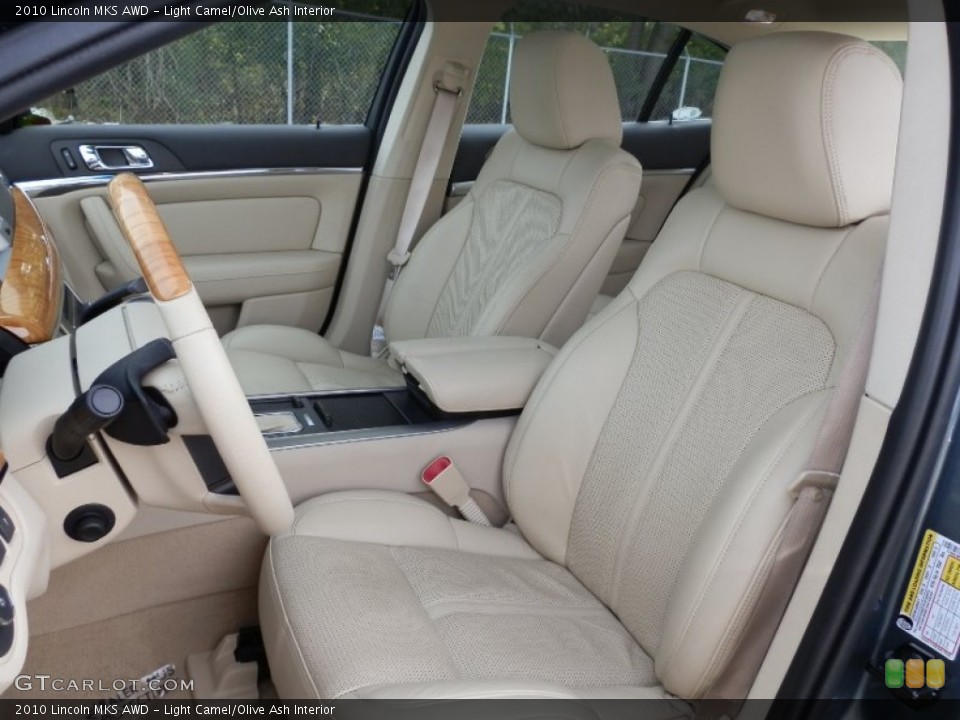 Light Camel/Olive Ash Interior Photo for the 2010 Lincoln MKS AWD #55893955