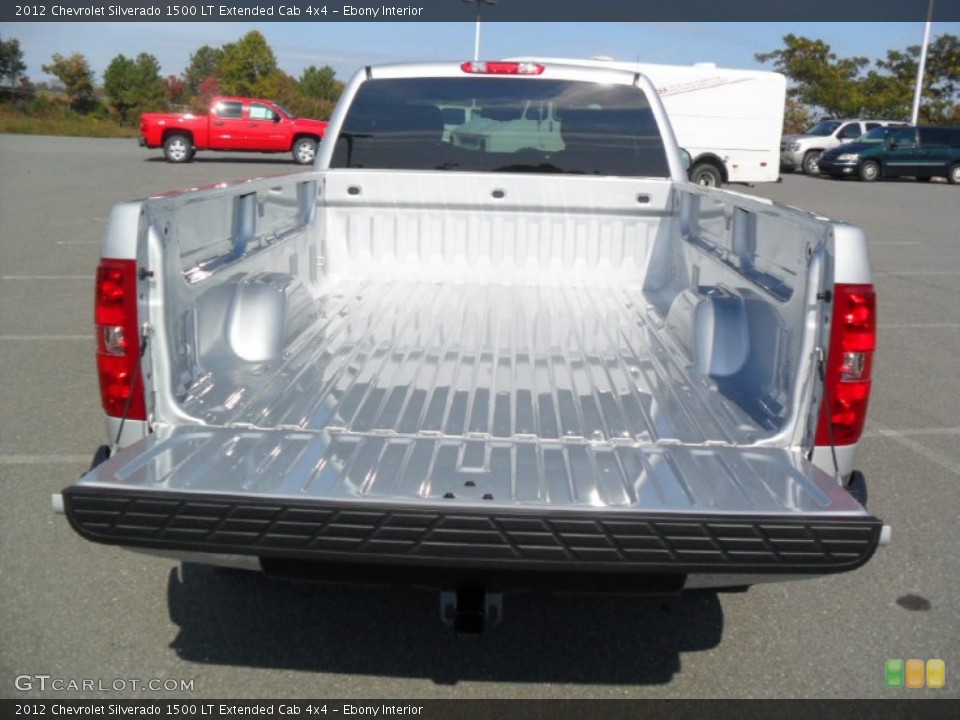 Ebony Interior Trunk for the 2012 Chevrolet Silverado 1500 LT Extended Cab 4x4 #55893994