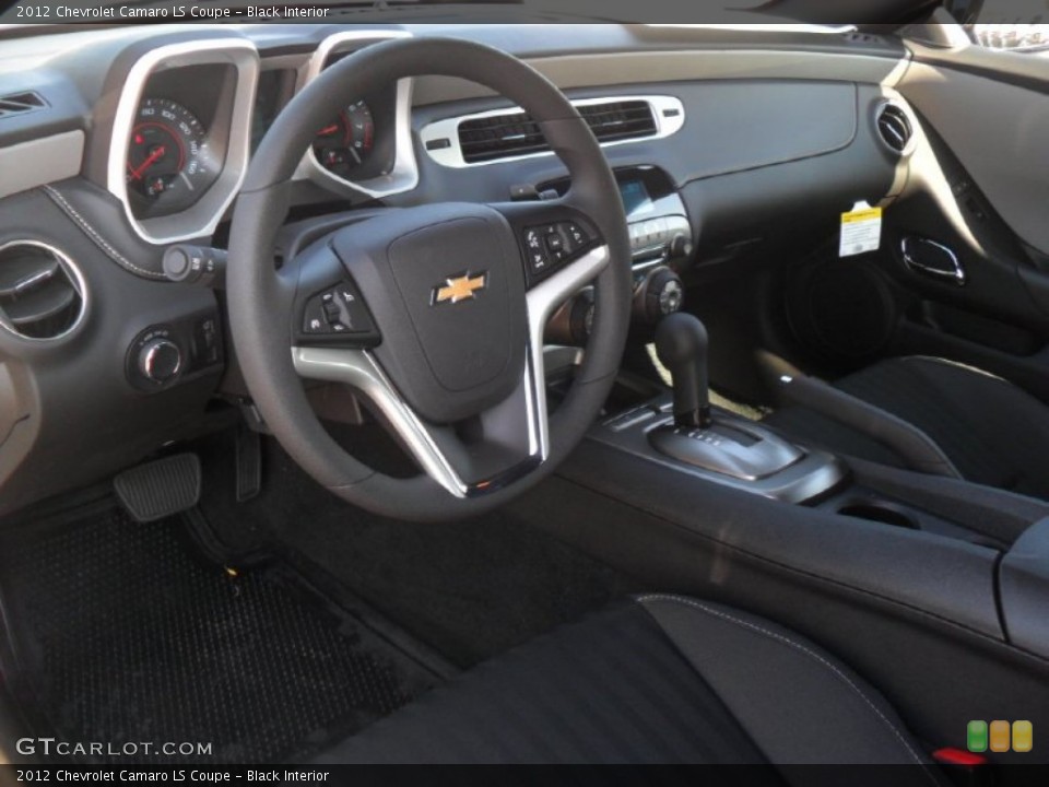 Black Interior Prime Interior for the 2012 Chevrolet Camaro LS Coupe #55894930