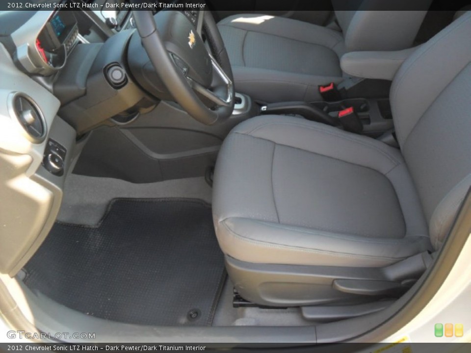 Dark Pewter/Dark Titanium Interior Photo for the 2012 Chevrolet Sonic LTZ Hatch #55895185