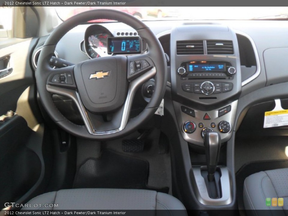 Dark Pewter/Dark Titanium Interior Dashboard for the 2012 Chevrolet Sonic LTZ Hatch #55895245