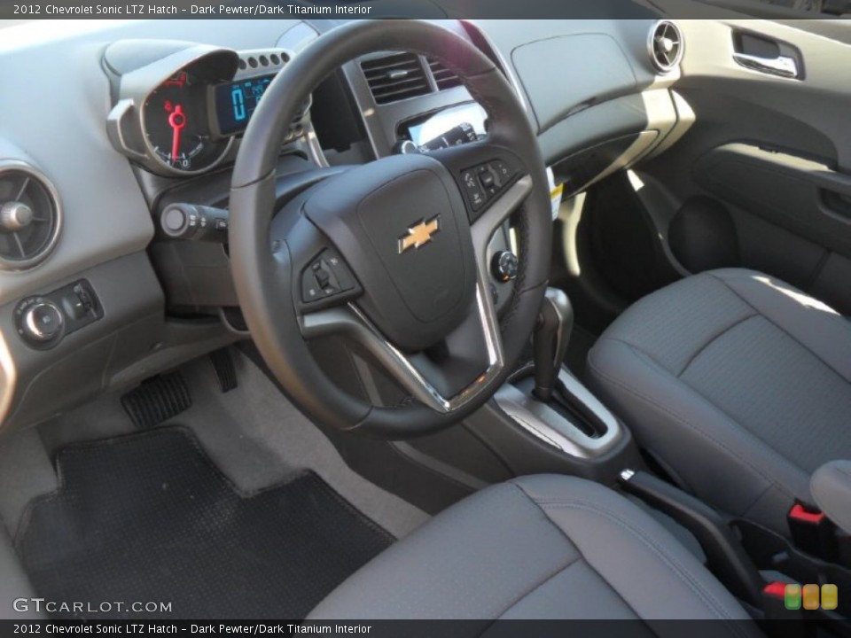 Dark Pewter/Dark Titanium Interior Prime Interior for the 2012 Chevrolet Sonic LTZ Hatch #55895335