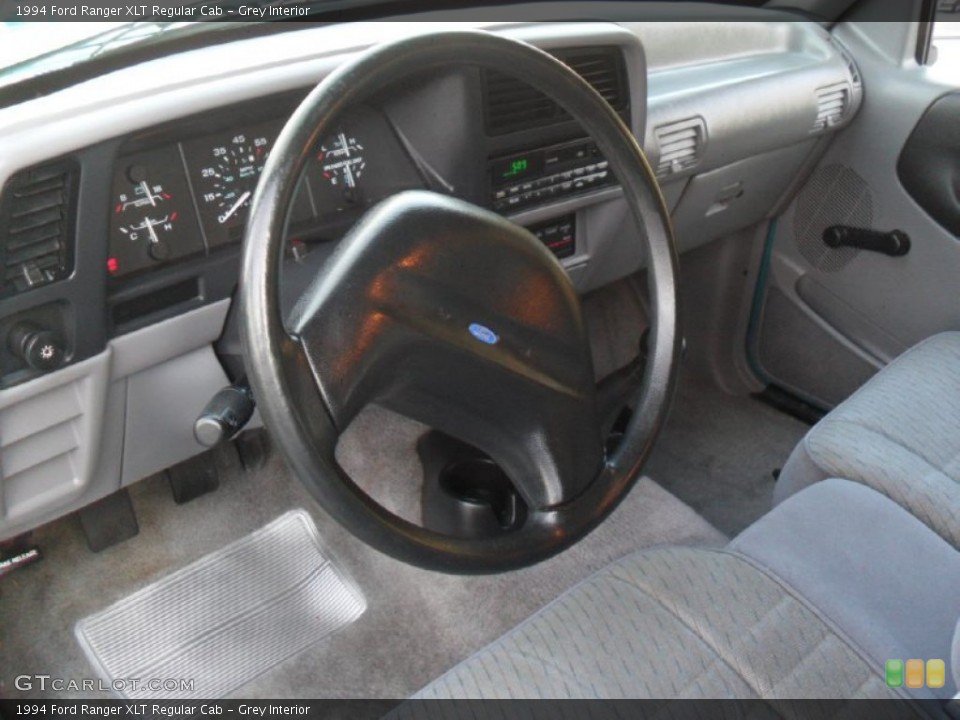 Grey Interior Prime Interior for the 1994 Ford Ranger XLT Regular Cab #55895776