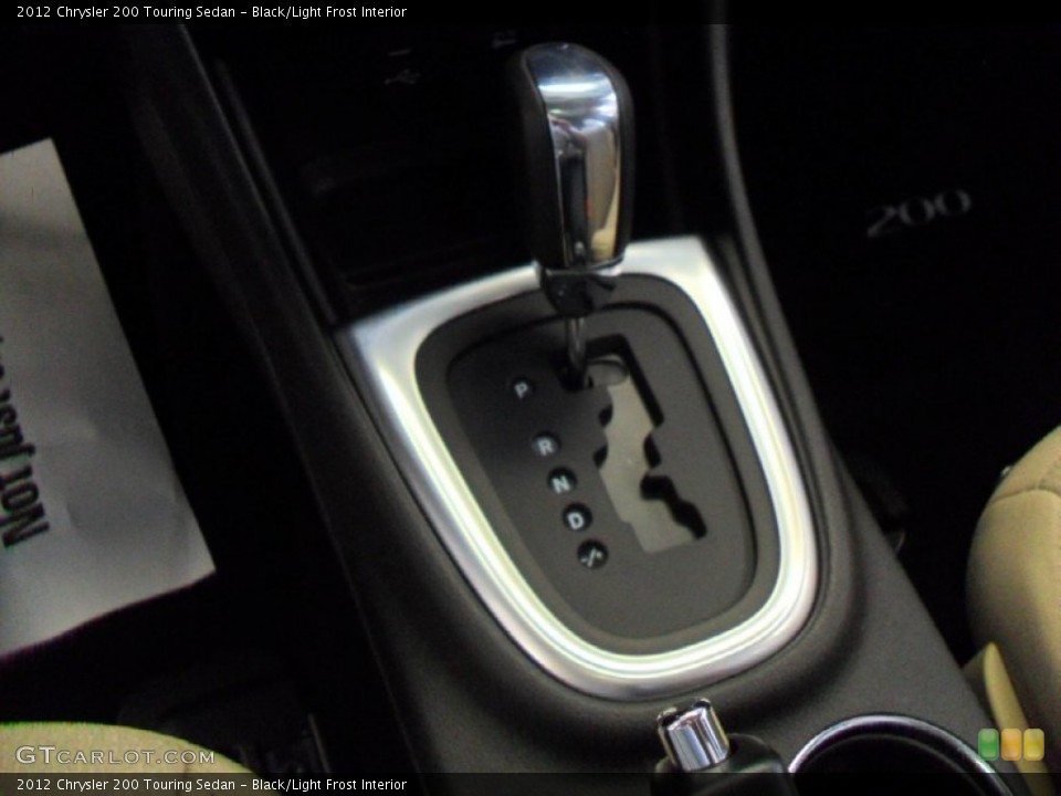Black/Light Frost Interior Transmission for the 2012 Chrysler 200 Touring Sedan #55897753