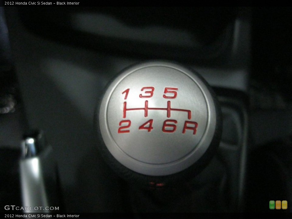 Black Interior Transmission for the 2012 Honda Civic Si Sedan #55898070