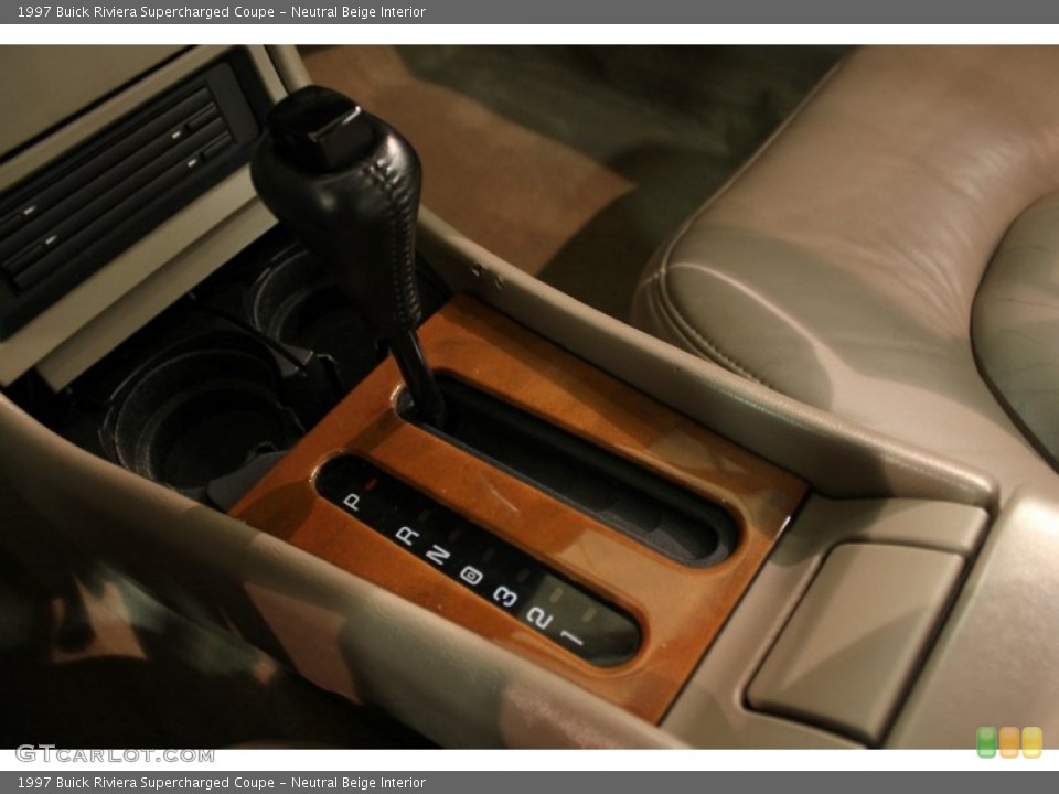 Neutral Beige Interior Transmission for the 1997 Buick Riviera Supercharged Coupe #55898617