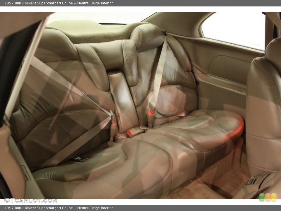 Neutral Beige Interior Photo for the 1997 Buick Riviera Supercharged Coupe #55898635