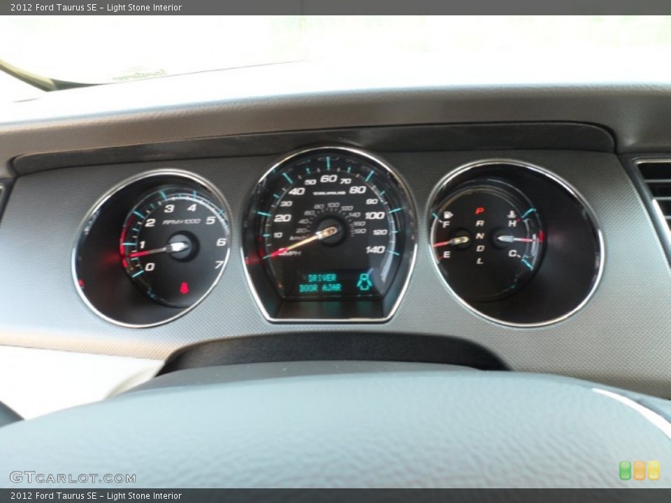 Light Stone Interior Gauges for the 2012 Ford Taurus SE #55899234
