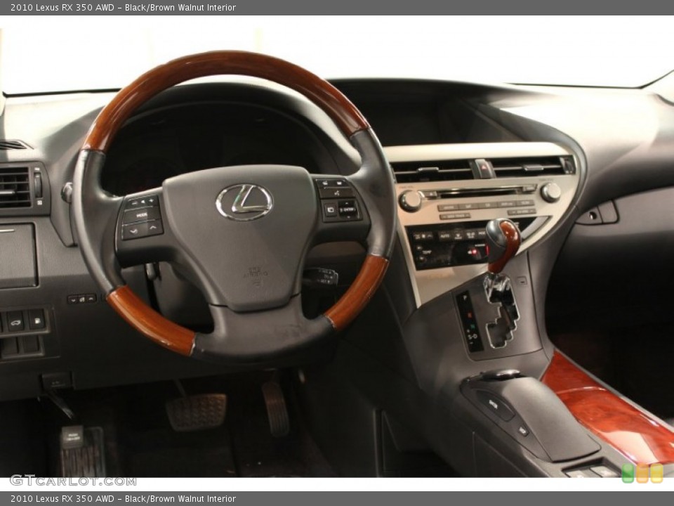 Black/Brown Walnut Interior Dashboard for the 2010 Lexus RX 350 AWD #55899871
