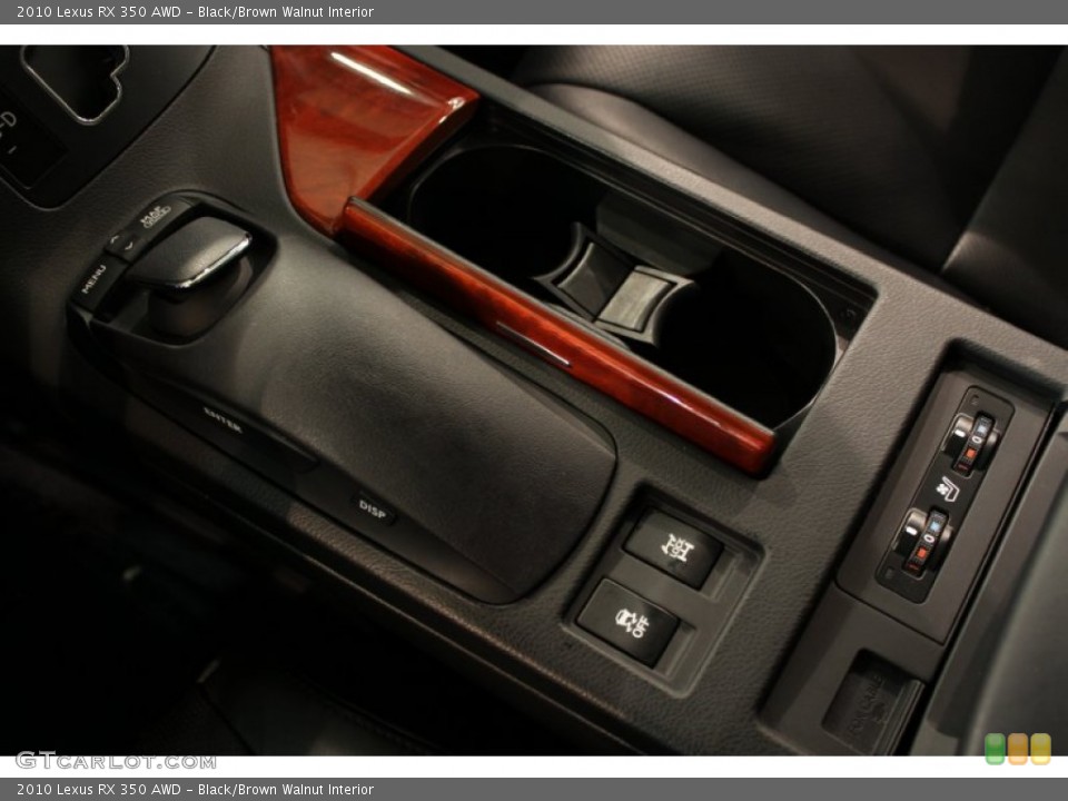 Black/Brown Walnut Interior Controls for the 2010 Lexus RX 350 AWD #55899946