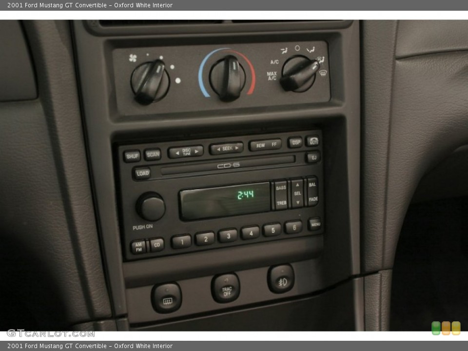 Oxford White Interior Audio System For The 2001 Ford Mustang