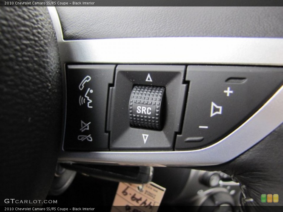 Black Interior Controls for the 2010 Chevrolet Camaro SS/RS Coupe #55901251