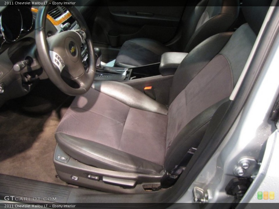 Ebony Interior Photo for the 2011 Chevrolet Malibu LT #55903735