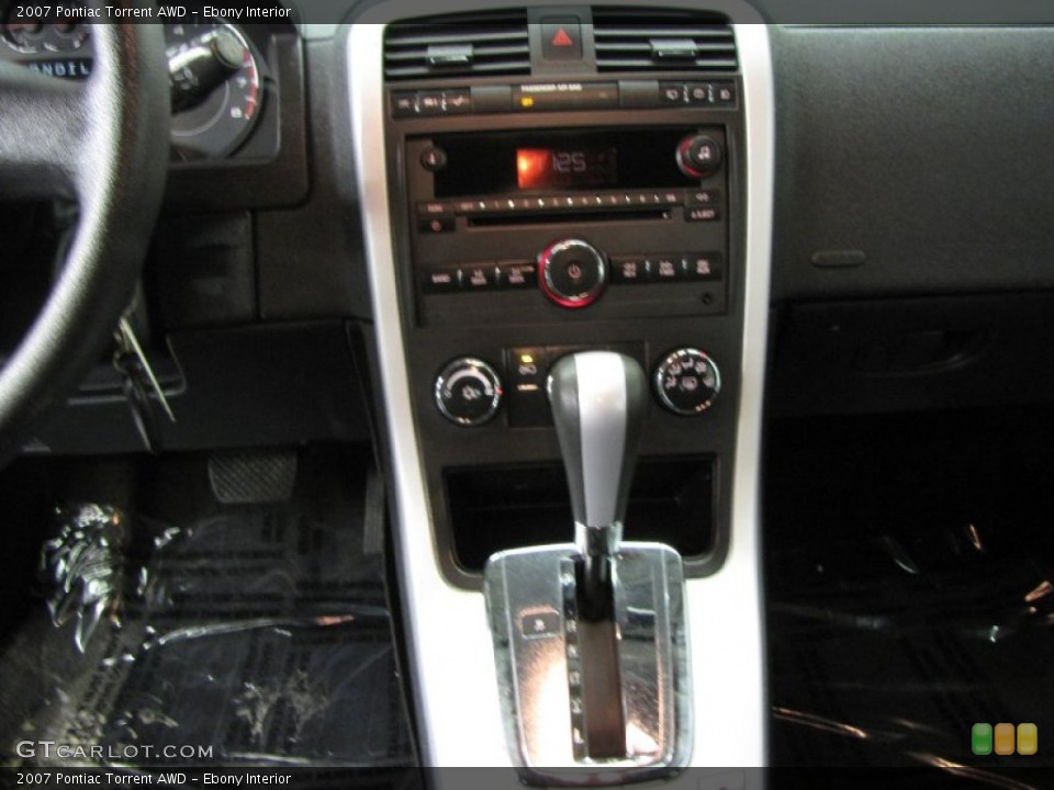 Ebony Interior Transmission for the 2007 Pontiac Torrent AWD #55904251