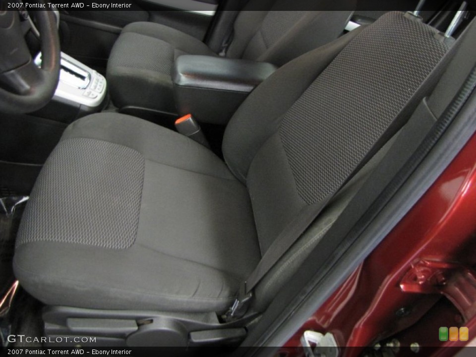 Ebony Interior Photo for the 2007 Pontiac Torrent AWD #55904257