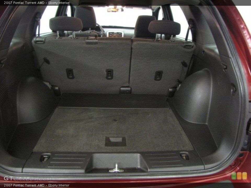 Ebony Interior Trunk for the 2007 Pontiac Torrent AWD #55904302