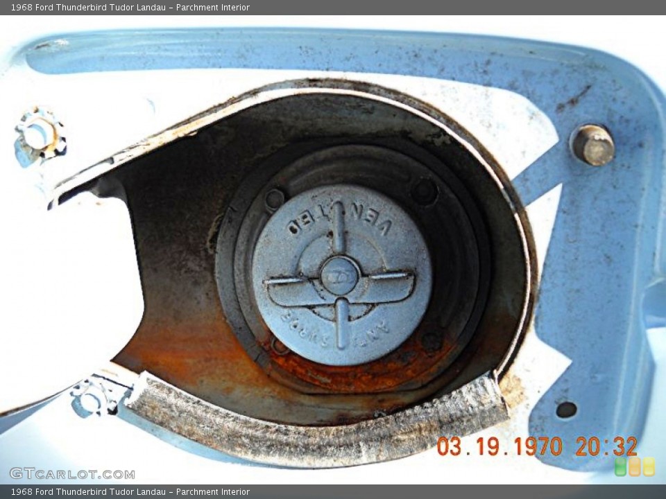 Parchment Interior Controls for the 1968 Ford Thunderbird Tudor Landau #55905268