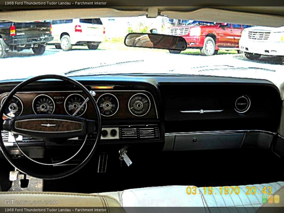 Parchment Interior Dashboard for the 1968 Ford Thunderbird Tudor Landau #55905346