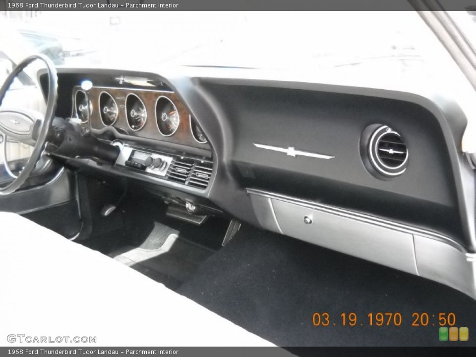 Parchment Interior Dashboard for the 1968 Ford Thunderbird Tudor Landau #55905349