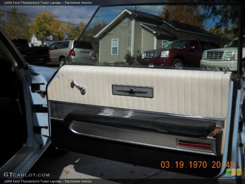 Parchment Interior Door Panel for the 1968 Ford Thunderbird Tudor Landau #55905361
