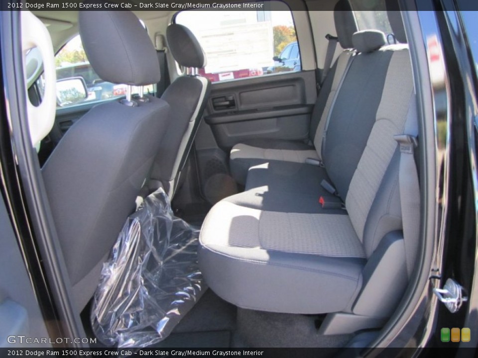 Dark Slate Gray/Medium Graystone Interior Photo for the 2012 Dodge Ram 1500 Express Crew Cab #55907930