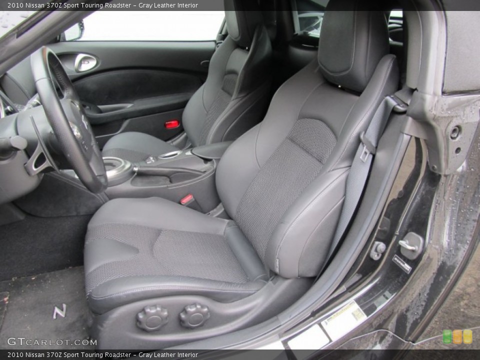 Gray Leather Interior Photo for the 2010 Nissan 370Z Sport Touring Roadster #55908231