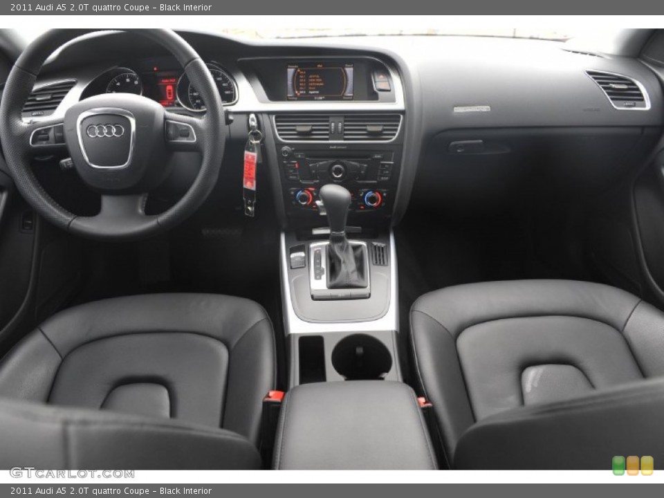 Black Interior Dashboard for the 2011 Audi A5 2.0T quattro Coupe #55909152
