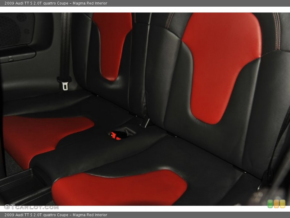 Magma Red Interior Photo for the 2009 Audi TT S 2.0T quattro Coupe #55909719