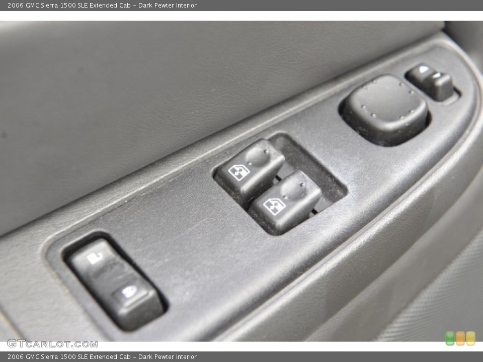 Dark Pewter Interior Controls for the 2006 GMC Sierra 1500 SLE Extended Cab #55910934