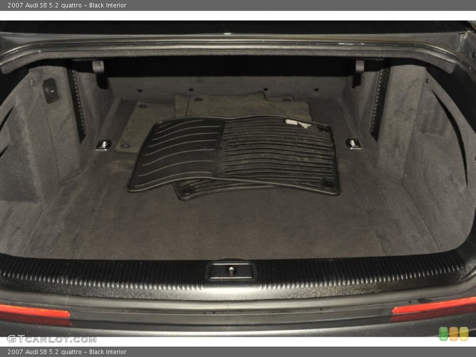 Black Interior Trunk for the 2007 Audi S8 5.2 quattro #55911855