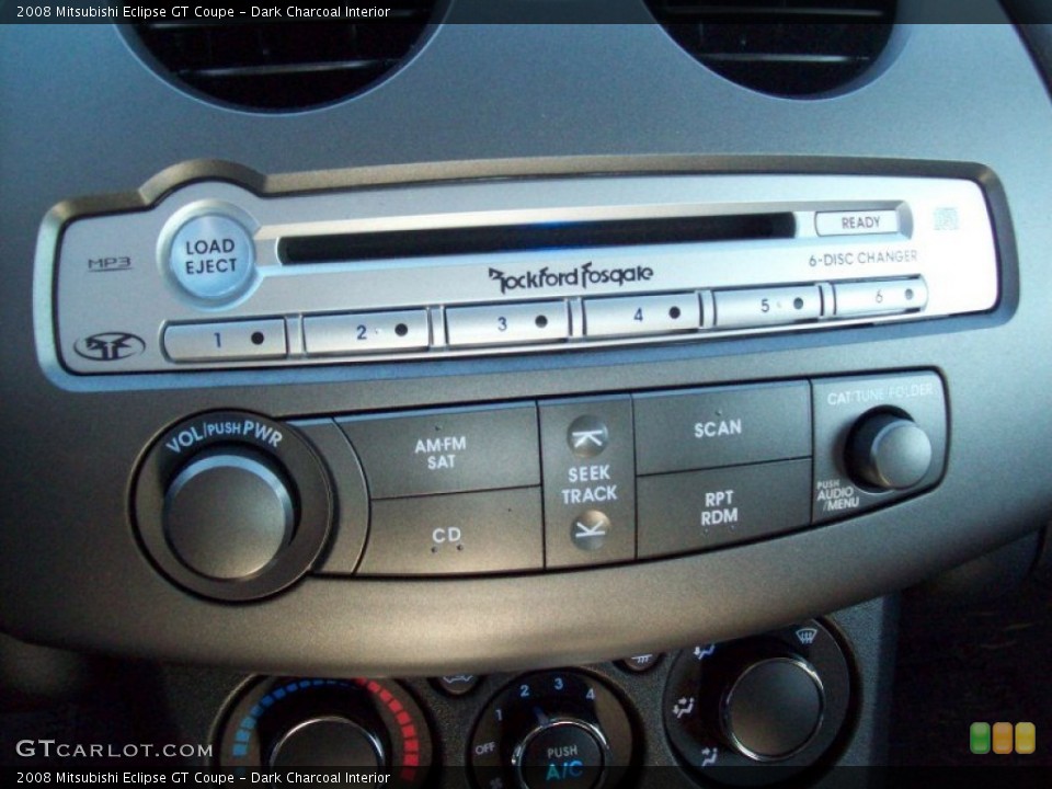 Dark Charcoal Interior Audio System for the 2008 Mitsubishi Eclipse GT Coupe #55912170