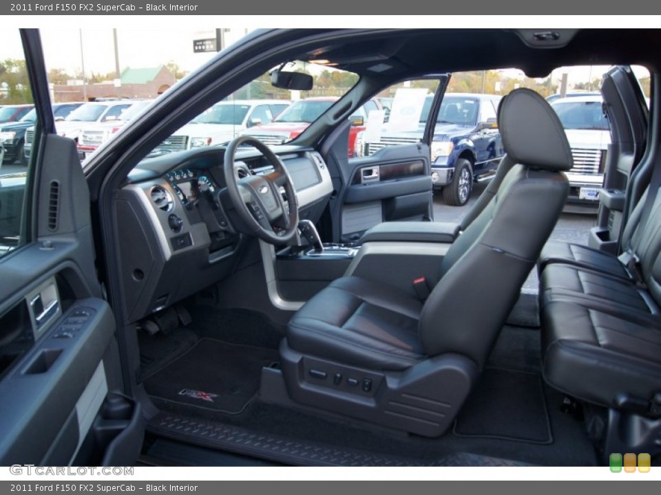 Black Interior Photo for the 2011 Ford F150 FX2 SuperCab #55915923