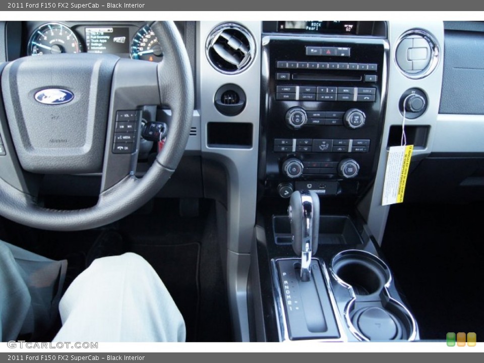 Black Interior Controls for the 2011 Ford F150 FX2 SuperCab #55916139
