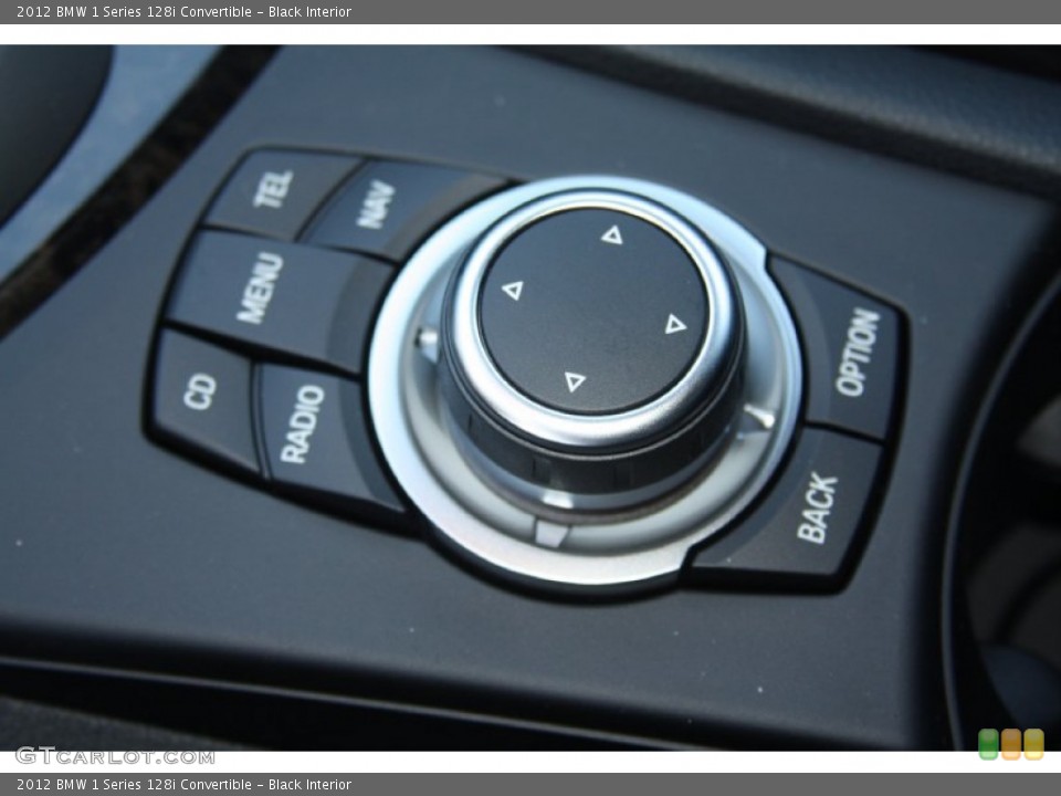 Black Interior Controls for the 2012 BMW 1 Series 128i Convertible #55920684