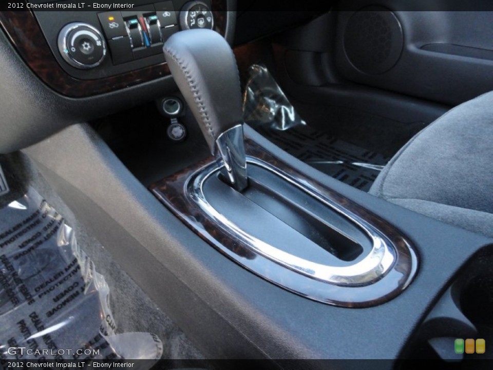 Ebony Interior Transmission for the 2012 Chevrolet Impala LT #55922352