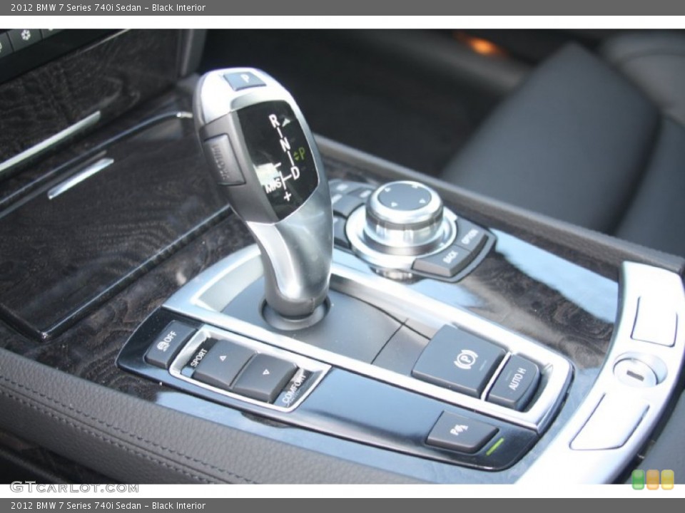 Black Interior Transmission for the 2012 BMW 7 Series 740i Sedan #55922778
