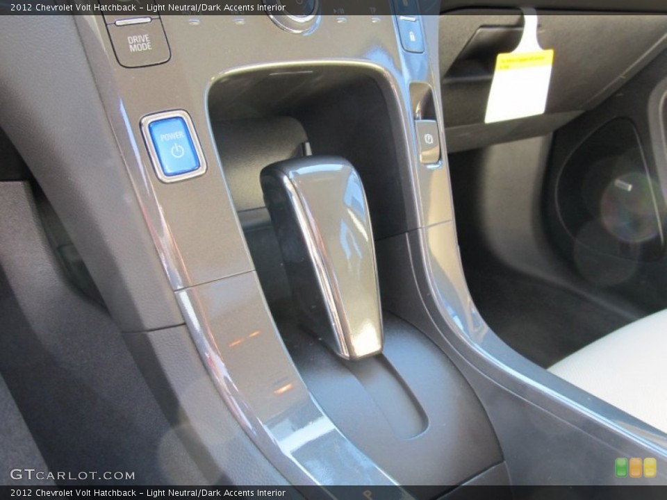 Light Neutral/Dark Accents Interior Transmission for the 2012 Chevrolet Volt Hatchback #55924188