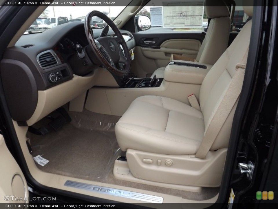 Cocoa/Light Cashmere Interior Photo for the 2012 GMC Yukon XL Denali AWD #55925823