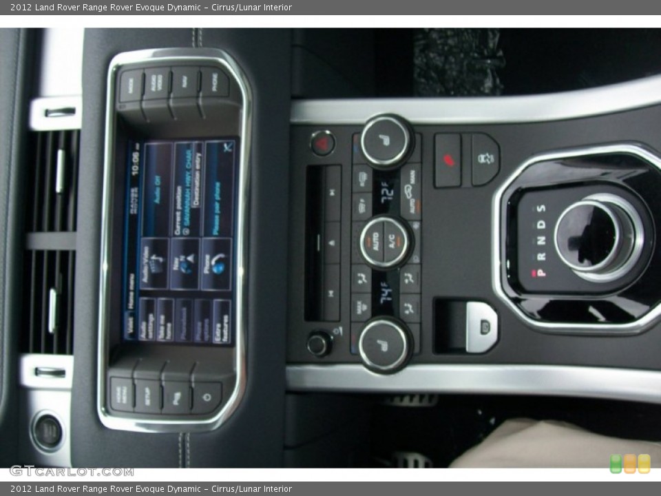 Cirrus/Lunar Interior Controls for the 2012 Land Rover Range Rover Evoque Dynamic #55928748