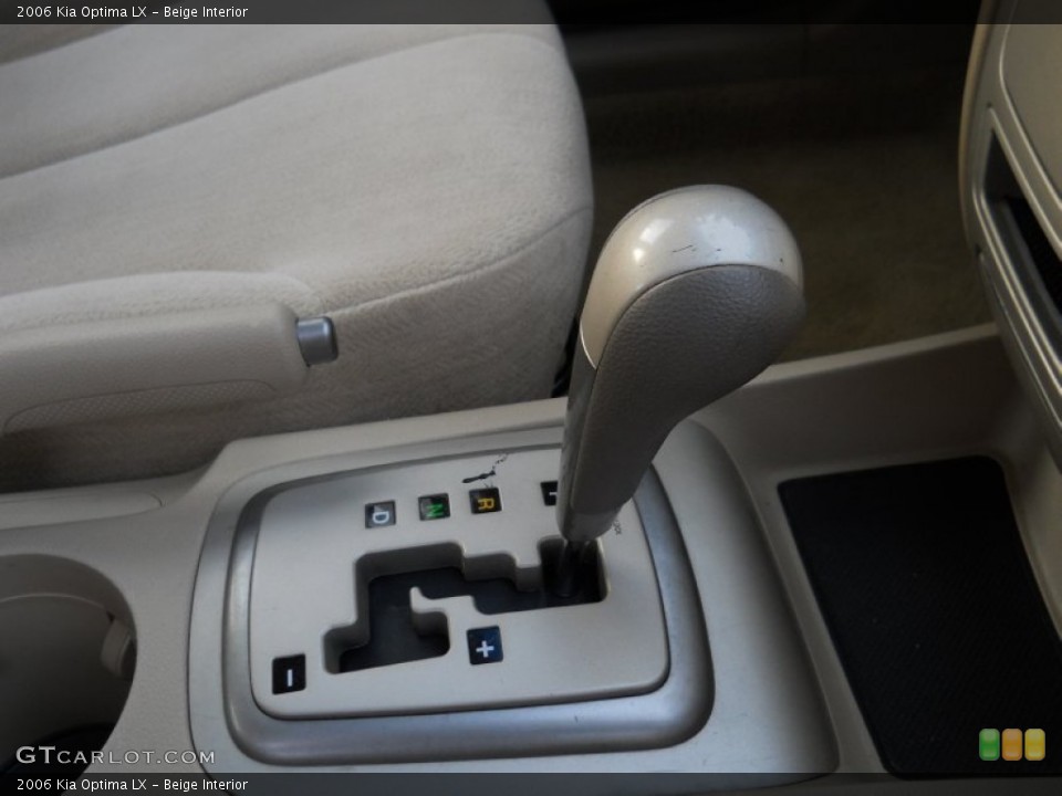 Beige Interior Transmission for the 2006 Kia Optima LX #55928994