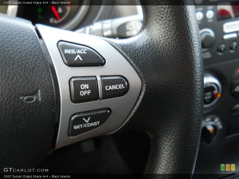 Black Interior Controls for the 2007 Suzuki Grand Vitara 4x4 #55929144