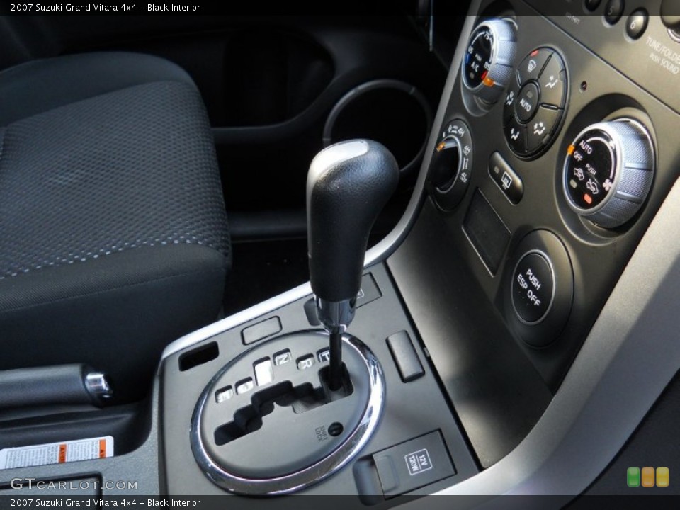 Black Interior Transmission for the 2007 Suzuki Grand Vitara 4x4 #55929213