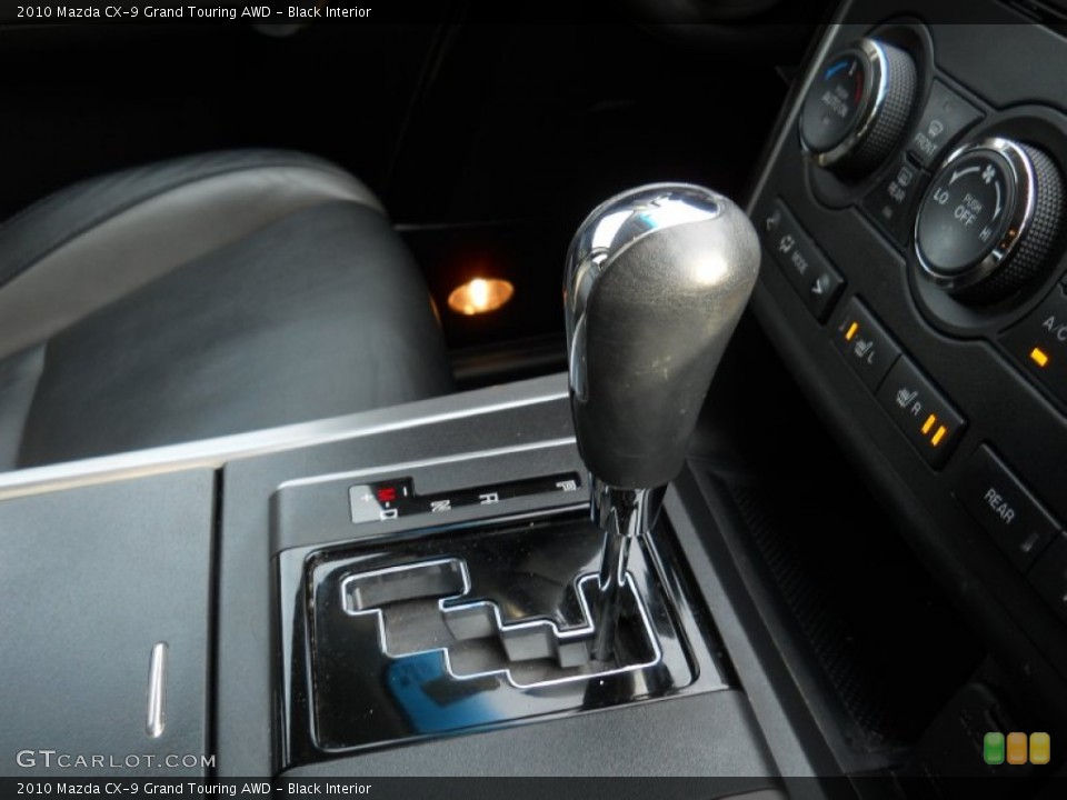 Black Interior Transmission for the 2010 Mazda CX-9 Grand Touring AWD #55929702