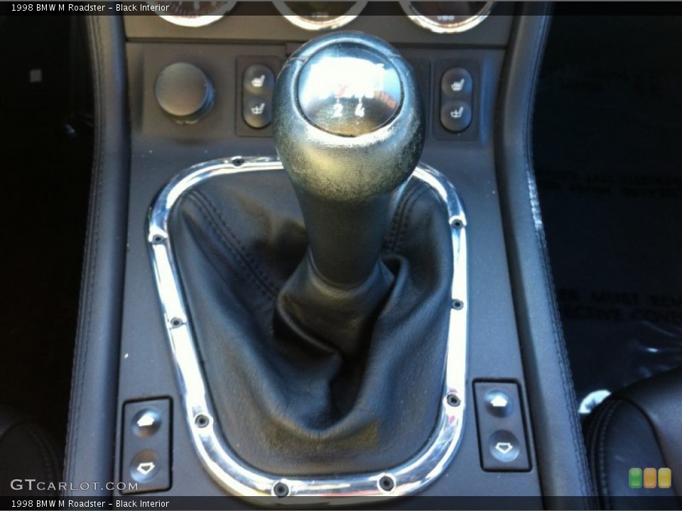 Black Interior Transmission for the 1998 BMW M Roadster #55929759