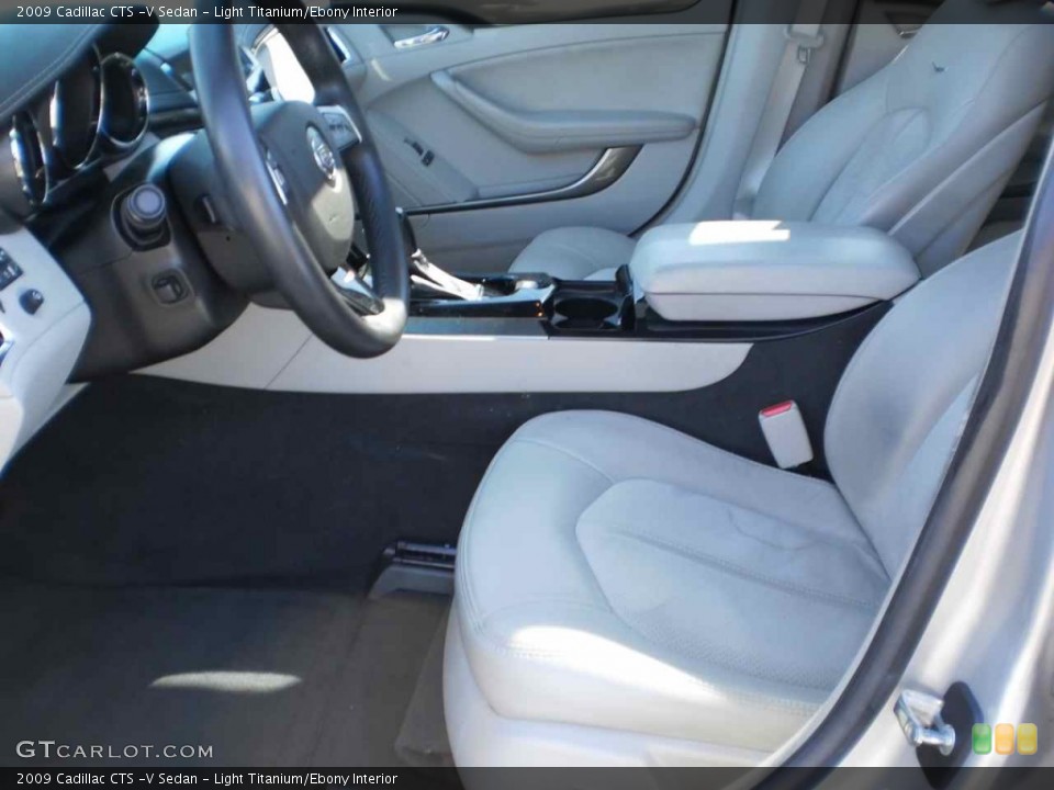 Light Titanium/Ebony Interior Photo for the 2009 Cadillac CTS -V Sedan #55930110