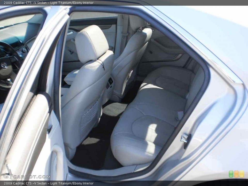 Light Titanium/Ebony Interior Photo for the 2009 Cadillac CTS -V Sedan #55930137