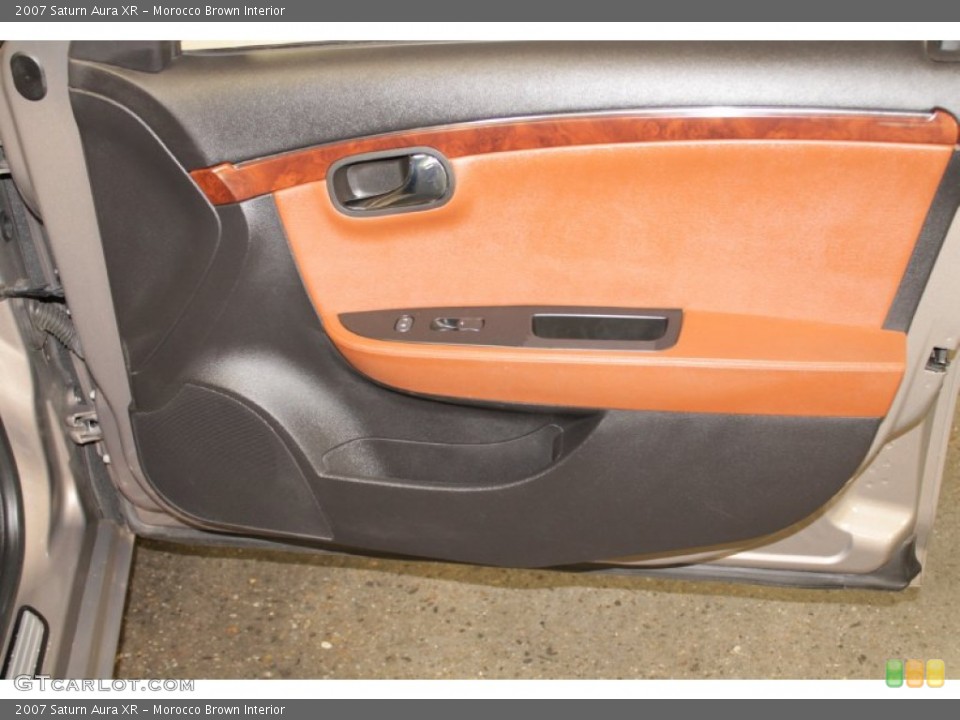 Morocco Brown Interior Door Panel for the 2007 Saturn Aura XR #55934211